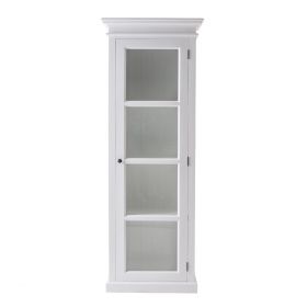 Halifax Coastal Single Vitrine in Brilliant White