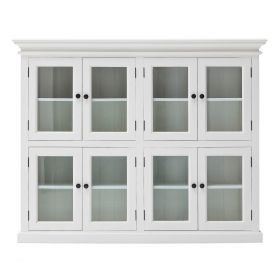 Halifax Coastal 8 Door Pantry in Brilliant White