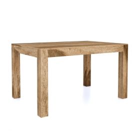 Varanasi 135cm Dining Table in Natural Wood 