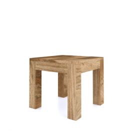 Varanasi Lamp Table in Natural Wood 