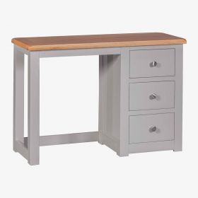 Diamond Solid Oak Dressing Table & Stool