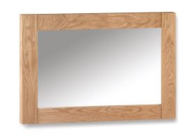 Julian Bowen Marlborough Wall Mirror in Oak