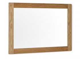 Julian Bowen Mallory Wall Mirror in Oak