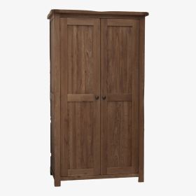 Rustic Wardrobe in Solid Oak