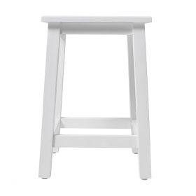 Halifax Coastal Stool in Brilliant White