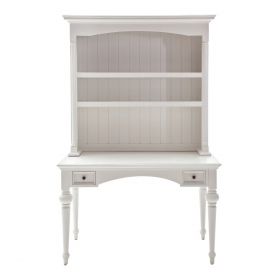 Provence French Country Secretery Desk in Classic White