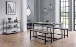 Julian Bowen Staten Dining Table & Bench Set