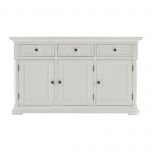 Provence French Country Classic Sideboard in Brilliant White