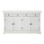 Provence French Country Classic Buffet in Brilliant White