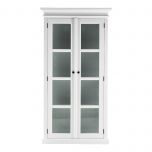 Halifax Coastal Double Vitrine in Brilliant White