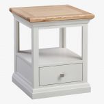 Cotswold Solid Oak 1 Drawer Lamp Table