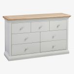 Cotswold Solid Oak 7 Drawer Chest