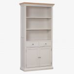 Cotswold Solid Oak Large Bookcase