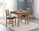 Julian Bowen Coxmoor Square Dining Table in Oak