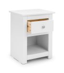 Julian Bowen Radley Bedside Table in Surf White