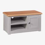 Diamond Solid Oak 1 Door TV Cabinet