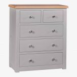 Diamond Solid Oak 3+2 Chest