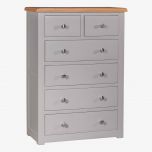 Diamond Solid Oak 4+2 Chest