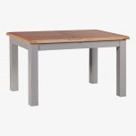 Diamond Medium Extending Table in Solid Oak