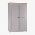 Diamond Ladies' Wardrobe in Solid Oak