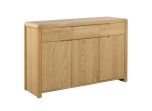 Julian Bowen Curve Sideboard in Oak