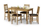 Julian Bowen Coxmoor Dining Set with 4 Chairs