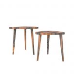 Bengal Sheesham Wood Nest of 2 Tables