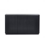 Julian Bowen Louis Fluted Sideboard in Black