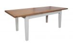 Boston French Grey Living Medium Extendable Contemporary Grey Dining Table