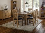 Julian Bowen Astoria Extending Dining Table in Oak