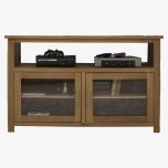 Opus Entertainment Unit in Solid Oak