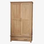 Opus Solid Oak Gents Wardrobe