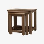 Opus Solid Oak Triple Nest of Tables