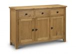 Julian Bowen Astoria Sideboard in Solid Oak