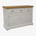 Painted Deluxe Solid Oak Medium Sideboard