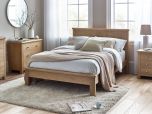 Julian Bowen Memphis Bed in Limed Oak