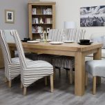 Bordeaux 180cm Dining Table in Solid Oak