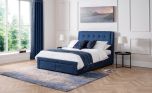 Julian Bowen Fullerton 4 Drawer Bed in Blue