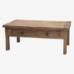 Rustic Solid Oak Coffee Table