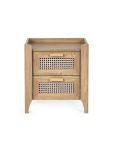 Julian Bowen Sydney 2 Drawer Bedside in Oak