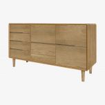 Scandic Large Sideboard in Solid Oak