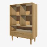 Scandic Solid Oak Small Bookcase