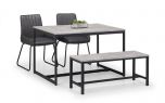 Julian Bowen Staten Dining Table with Optional Seating