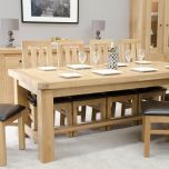 Bordeaux Grand Extending Table in Solid Oak