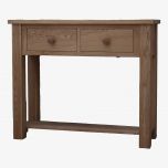 Torino Hall/Console Table in Solid Oak