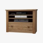 Torino TV Cabinet in Solid Oak