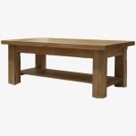 Torino Large Coffee Table in Solid Oak