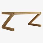 Solid Oak Small Z Dining Table