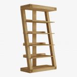 Solid Oak Z Large Bookcase