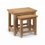 Julian Bowen Astoria Nest of Tables in Oak 